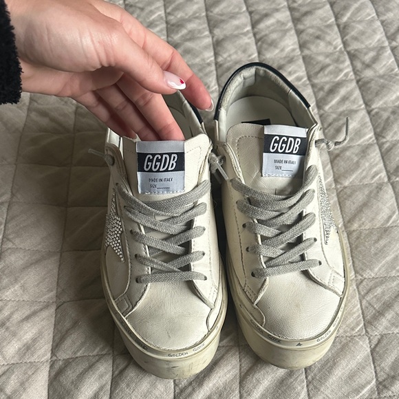 Golden Goose Hi Star Navy Swarovski Crystal Star - Picture 6 of 6